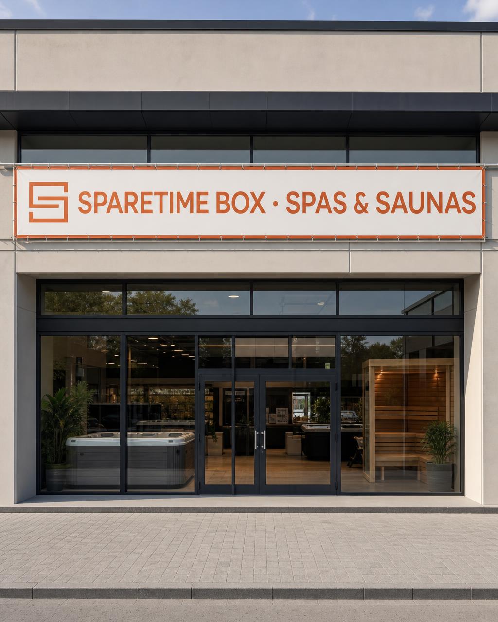 Banderole aux couleurs Sparetime Box · visuel 2