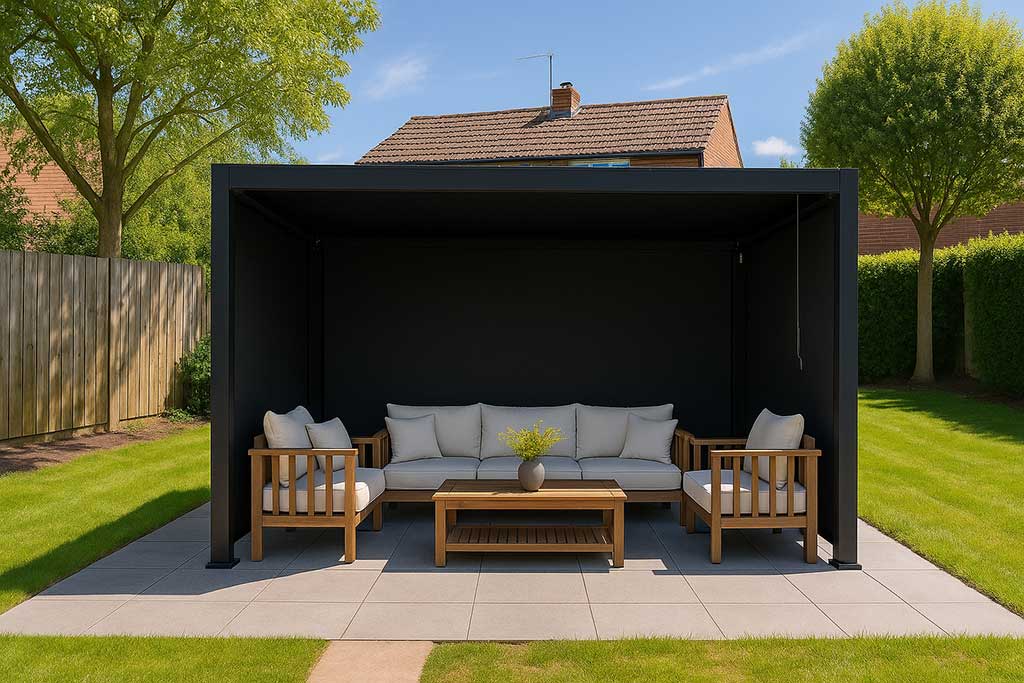 Pergola CLOS · le cocon fermé