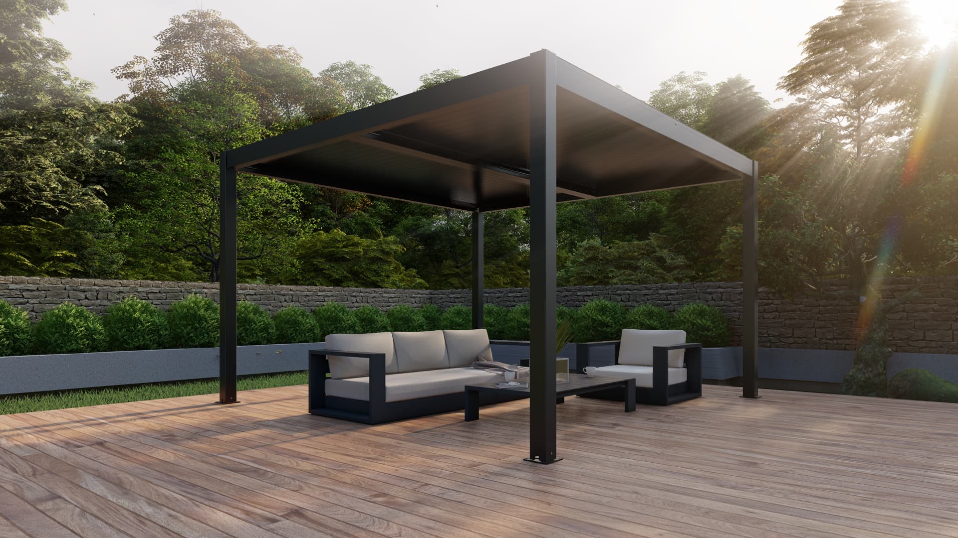 Pergola CRÉPUSCULE · le grand soir